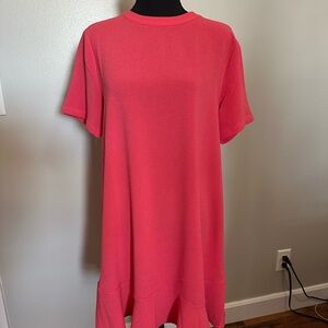 Mud Pie Coral Midi Dress size medium